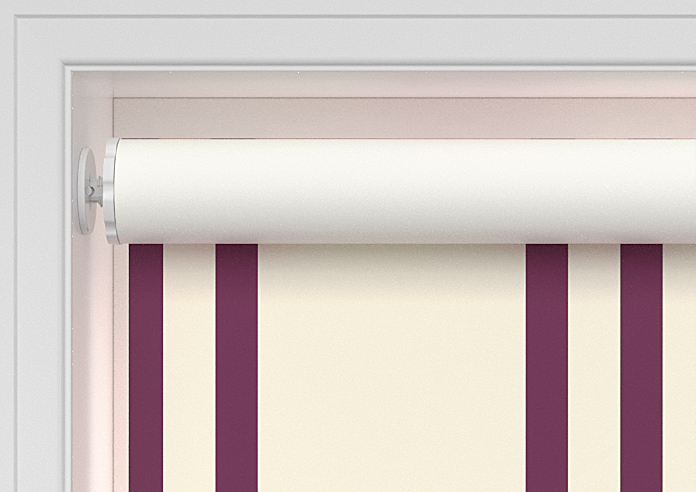 Winnies Stripe, Mulberry - Twist&Fit Roller Blind - Image 9